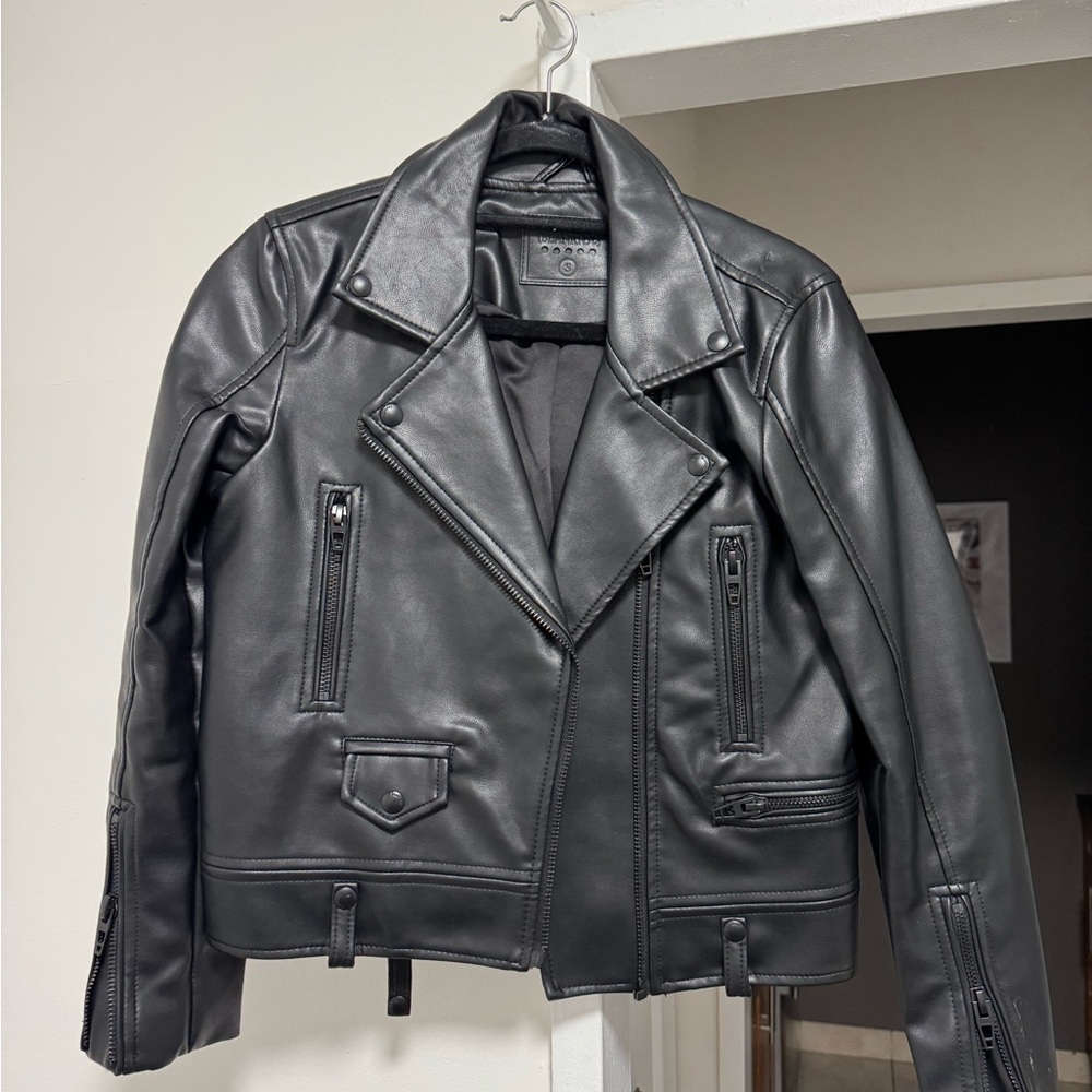 Blank NYC Black Leather Jacket
